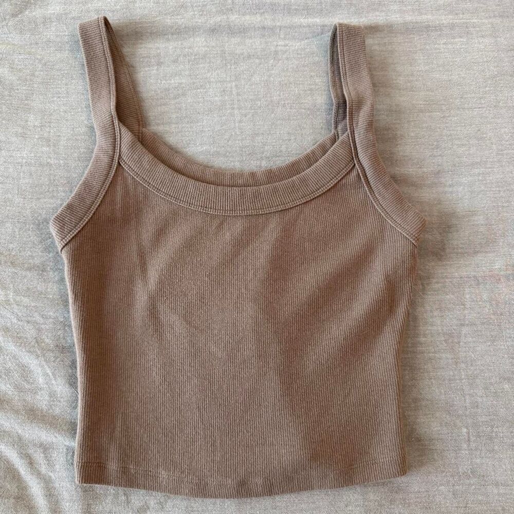 Abercrombie-fitch Women's Tan and Brown Vest